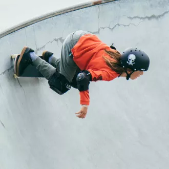 Freestyle Helm NKX Brain Saver, Weiß, S (50-54cm)