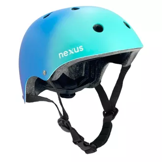 SKITT Kinder-Freestyle-Helm NEXUS Edition, Regenbogen, M (54-57cm)