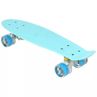 Pennyboard ENERO BABY BLUE, 56 cm mit LED-Rädern