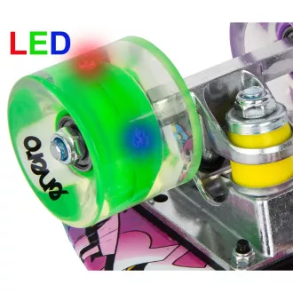 Pennyboard ENERO 56cm mit LED-Rädern, VINTAGE