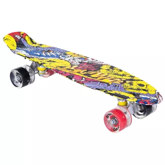 Pennyboard ENERO STREET-ART, 56 cm mit LED-Rädern Pennyboard ENERO STREET-ART, 56 cm mit LED-Rädern