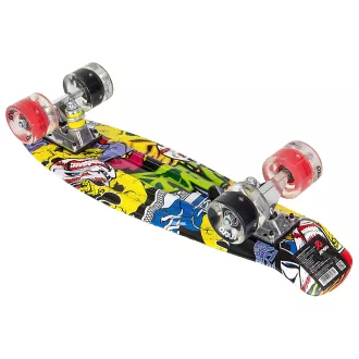 Pennyboard ENERO STREET-ART, 56 cm mit LED-Rädern Pennyboard ENERO STREET-ART, 56 cm mit LED-Rädern