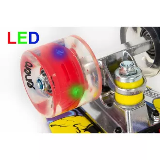 Pennyboard ENERO STREET-ART, 56 cm mit LED-Rädern Pennyboard ENERO STREET-ART, 56 cm mit LED-Rädern