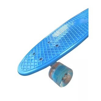 Pennyboard mit LED-Rädern, 56 cm LIGHT BLUE