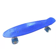 Pennyboard mit LED-Rädern, 56 cm DARK BLUE