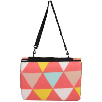 Picknickdecke ENERO SPRING ORANGE mit ALU-Bezug, 200x180 cm
