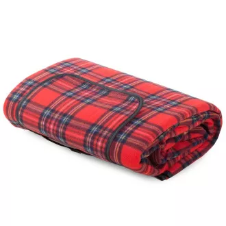 Picknickdecke mit wasserdichter Unterseite 150x200 cm, rot kariert Picknickdecke mit wasserdichter Unterseite 150x200 cm, rot kariert