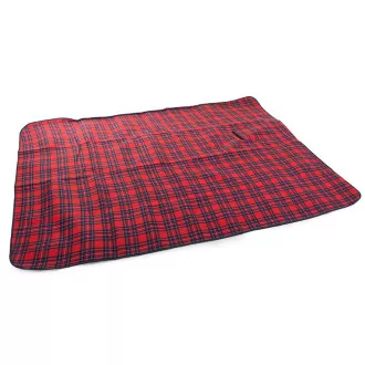 Picknickdecke mit wasserdichter Unterseite 150x200 cm, rot kariert Picknickdecke mit wasserdichter Unterseite 150x200 cm, rot kariert