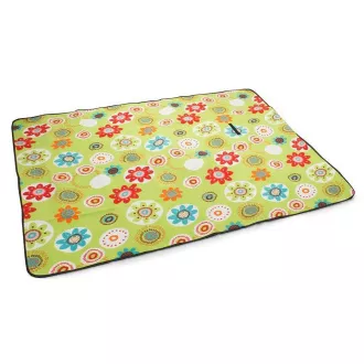 Picknickdecke mit wasserdichter Unterseite 150x200 cm, Blumen