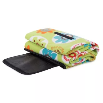 Picknickdecke mit wasserdichter Unterseite 150x200 cm, Blumen