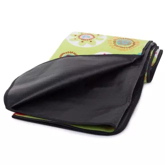 Picknickdecke mit wasserdichter Unterseite 150x200 cm, Blumen