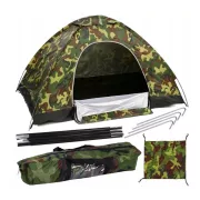 Touristikzelt für 4 Personen Camouflage 2 x 2,5 m