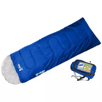 Touristenschlafsack Royokamp QUEST 210x70 cm, dunkelblau, Dunkelblau