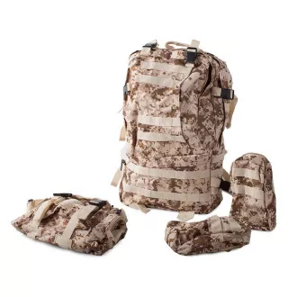 Lynx Tarnrucksack, militärisches Tarnmuster - 48,5 l, Wüstentarn