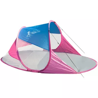 Strand-Faltzelt PARAWAN, rosa-blau Strand-Faltzelt PARAWAN, rosa-blau