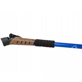 Nordic-Walking-Trekkingstöcke mit Korkgriff, 135 cm, 2 Stück, Rot