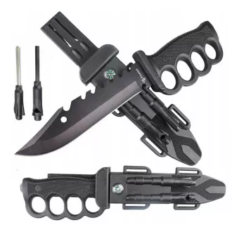 Militärisches taktisches Messer BOWIE mit Schlagringgriff, 33 cm