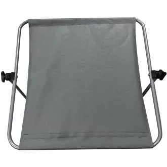 Klappbarer Strandkorb auf Rädern, 116x62x62-90 cm, grau Klappbarer Strandkorb auf Rädern, 116x62x62-90 cm, grau