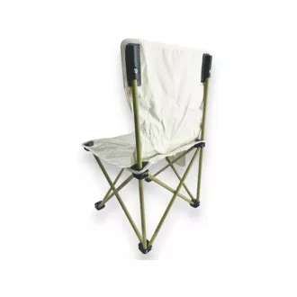 Großer klappbarer Campingsessel 40x40x68 cm, camouflage grün