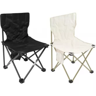 Kleiner klappbarer Campingstuhl 35x35x60 cm, Weiß