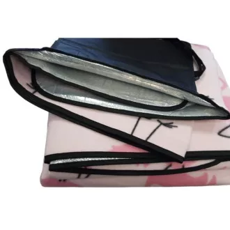 Picknickdecke ENERO CAMP 250x200 cm mit ALU-Bezug FLAMINGOS