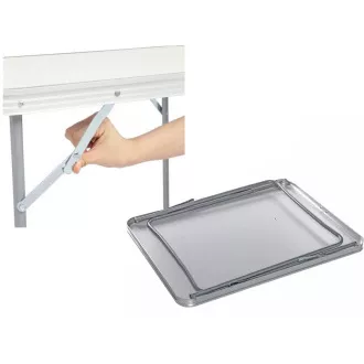 Klappbarer Campingtisch 80x60x70 cm, weiß Klappbarer Campingtisch 80x60x70 cm, weiß