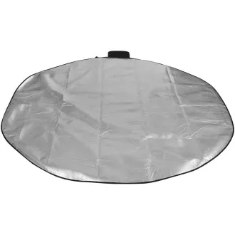 Runde Picknick-Decke 200 cm mit ALU-Bezug FLAMINGO Runde Picknick-Decke 200 cm mit ALU-Bezug FLAMINGO