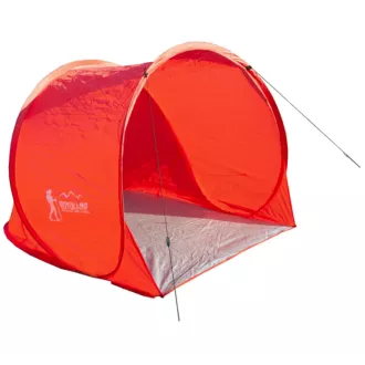 Selbstfaltendes Strandzelt ROYOKAMP 145x100x100 cm, rot