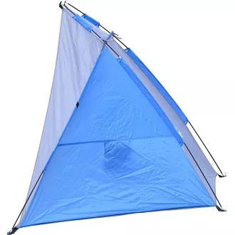 Strandzelt ROYOKAMP 200x100x105 cm, grau-blau