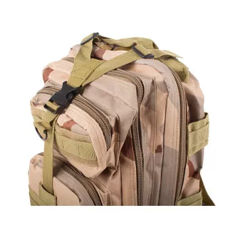 Militärischer Wanderrucksack 30 l, Schwarz