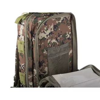 Militärischer Wanderrucksack 30 l, Schwarz