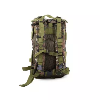 Militärischer Wanderrucksack 30 l, Schwarz