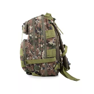 Militärischer Wanderrucksack 30 l, Schwarz