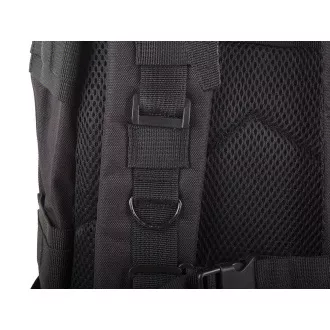 Militärischer Wanderrucksack 30 l, Schwarz
