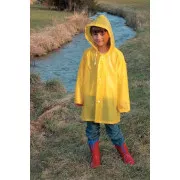 Doppler Kinder Regenmantel,Größe 128,gelb