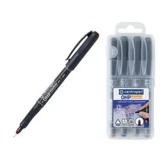 Marker Centropen 2634/4 S permanent 4 Farben 0,3 mm