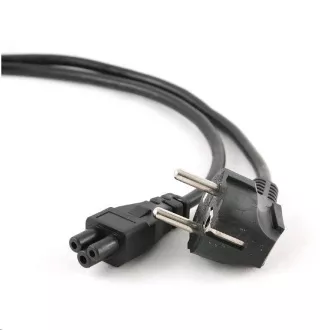 C-TECH Netzkabel, 1, 8m VDE 220/230V, Stromzufuhr zum Laptop, 3-polig Schuko