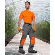 ARDON®2STRONG Hose grau-orange | H9601/46