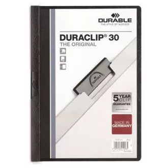 A4 Duraclip schwarze Blätter für 30 Blatt