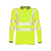 Langarm-T-Shirt ARDON®SIGNAL gelb | H5926/M