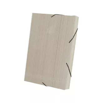 Platten 320 x 222 x 40 mm, Luxor 3, mit Laschen und Gummi, braun