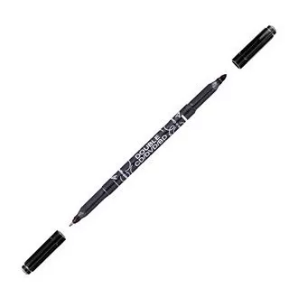 Marker Centropen duplex 3616 CD/DVD/BD schwarz zylindrische Spitze 0,6 und 2,5mm Marker Centropen duplex 3616 CD/DVD/BD schwarz zylindrische Spitze 0,6 und 2,5mm