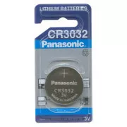 Lithium-Batterie, CR3032, 3V, Panasonic, Blister, 1-Pack