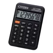 Citizen Taschenrechner LC110NR, schwarz, achtstellig