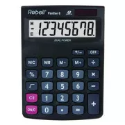 Rebell Taschenrechner RE-PANTHER 8 BX, schwarz, Desktop, achtstellig