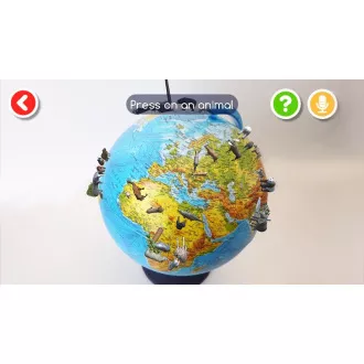 Alaysky Globus 25 cm Relief physischer Globus, Etiketten in Englisch Alaysky Globus 25 cm Relief physischer Globus, Etiketten in Englisch