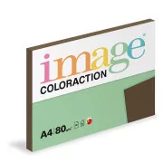 Image Coloraction Kunstdruckpapier A4/80g, Braun, 100 Blatt