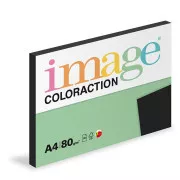 Image Coloraction Kunstdruckpapier A4/80g, Schwarz, 100 Blatt