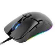 C-TECH Gaming Mouse Dawn (GM-24L), Casual Gaming, 6400 DPI, RGB-Hintergrundbeleuchtung, USB