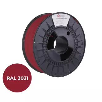 C-TECH Druckfaden PREMIUM LINE ( Filament ) , ABS, orientalisch rot, RAL3031, 1,75mm, 1kg